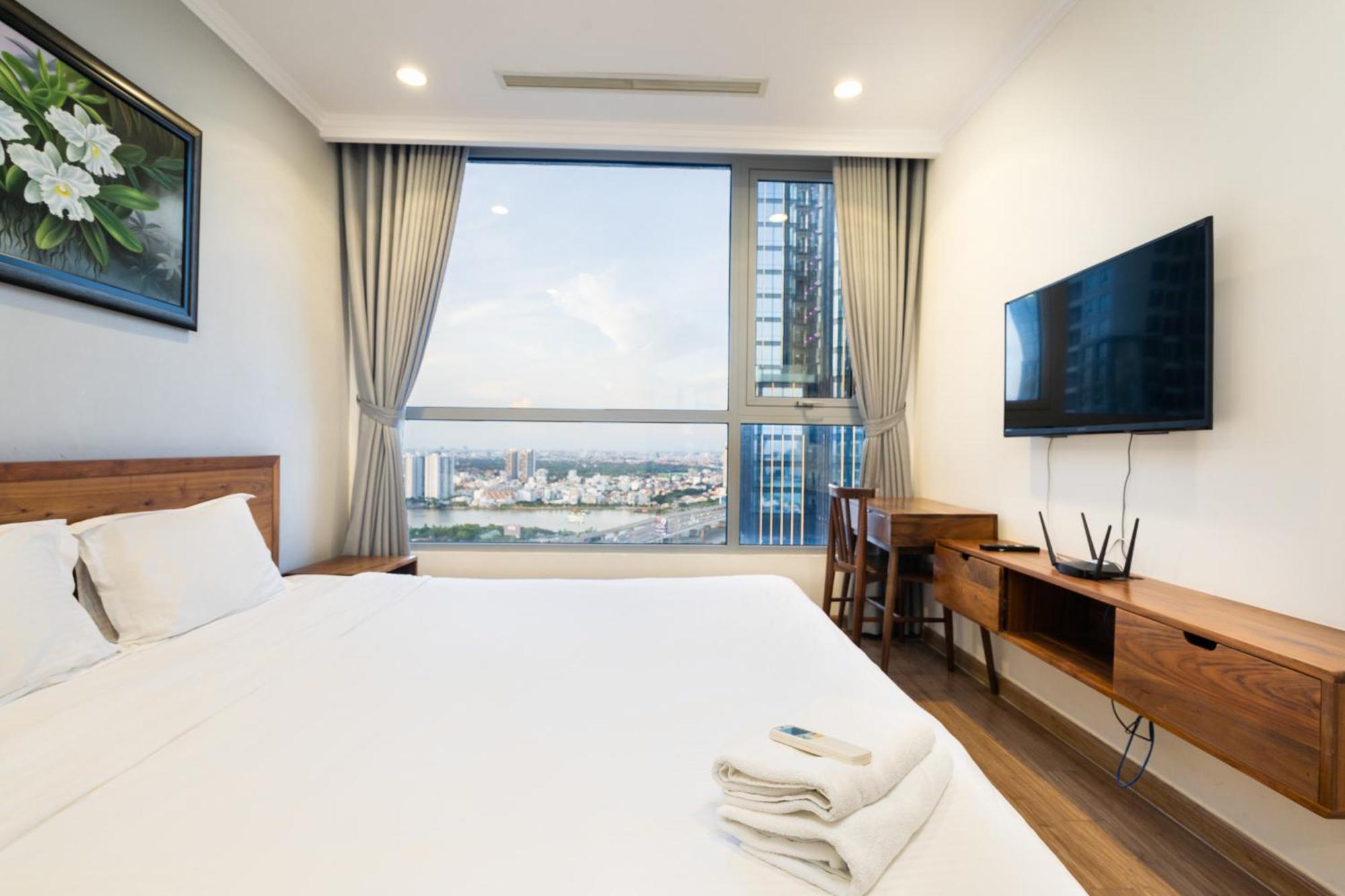 Vinhomes Central Park - Serviced Apartments Rental Ltd Хошимин Екстериор снимка